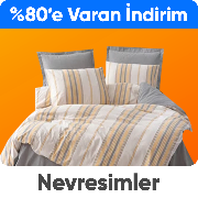 Nevresim ve Pikelerde Sepette %80'e Varan İndirim