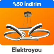 Elektroyou Aydınlatma Ürünlerinde %50 İndirirm Fırsatı