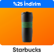 Starbucks Ürünlerinde 500 TL ve üzerine %25 İndirim