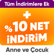 anne çocuk %10 net indirim