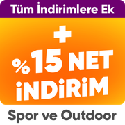 spor outdoor 15% net indirim