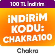Chakra mağazasında Sepette %65 İndirim