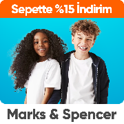 Sepette  %15 indirim