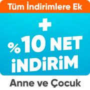 anne ve çocuk %10 net indirim