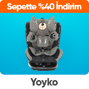 Yoyko Bebek araç Gereçlerinde Sepette Net %40 İndirim