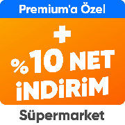 Süpermarket ürünlerinde tüm indirimlere ek 500 TL'ye %10 indirim