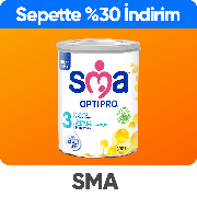 SMA Çocuk Devam Sütlerinde Sepette %30 İndirim