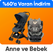 Oto koltukları ve Ana Kucaklarında %60'a Varan İndirimler