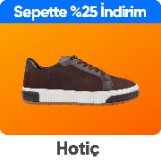 Hotiç ürünlerinde Sepette %25 Net İndirim