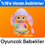 Oyuncak Bebeklerde Sepette Net %15'e Varan İndirim