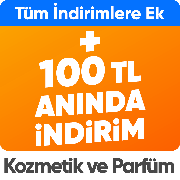 Kozmetik&Parfüm kategorisinde 700 TL'ye 100 TL indirim 