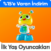 İlk Yaş Oyuncaklarında Sepette Net %15'e Varan İndirim