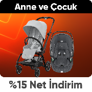 Anne Çocuk Ürünlerinde Tüm İndirimlere Ek %15 İndirim