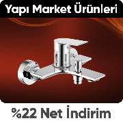  Yapı Market Ürünlerinde Sepette %10 -%15- %20 Net İndirim