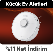 Efsane Kasıma Özel Küçük Ev Aletlerinde Sepette %11 Net İndirim!