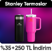 Stanley Termoslarda %35'e Varan İndirime ek 1500 TL'ye 250 TL Kupon