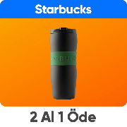 Starbucks Ürünlerinde 2 Al 1 Öde