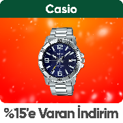 Casio kol saatlerinde Sepette %15 Net İndirim