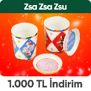 Zsa Zsa Zsu ürünlerinde Her 5.000 TL'ye 1000 TL indirim