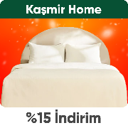 Kaşmir Home ürünlerinde 2 al 1 öde'ye ek %15 indirim