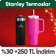 Stanley Sepette %30'a Varan İndirime Ek 250 TL Kupon