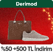 Derimod 2.Ürüne %50 net indirime ek 3000 TL'ye 500 TL kupon indirimi