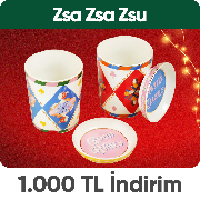 Zsa Zsa Zsu ürünlerinde         Her 5000 TL'ye 1000 TL İndirim