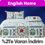 English Home ürünlerinde %21 İndirim