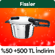 Fissler %50 ye varan indirime ek 500 tl indirim 