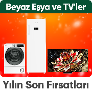Beyaz Eşya ve Televizyonlarda Yılın Son Fırsatları