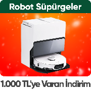 Robot süpürgelerde 1.000 tl ye varan kupon fırsatı