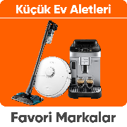 Küçük ev aletlerinde favori markalar