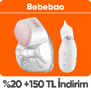 Bebebao Anne Bebek Ürünlerinde Sepette %20 İndirime Ek 1000 TL üzerine 150 TL Kupon İndirimi