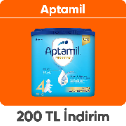 Aptamil 2500 TL'ye 200 TL Kupon