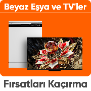 Beyaz Eşya ve Televizyonlarda Ayın Son Fırsatları