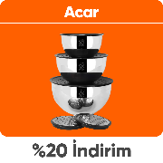 Acar Sepette %20 İndire Ek 800-100 TL indirim 