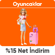 Oyuncaklarda Tüm İndirimlere Ek %15 Net İndirim
