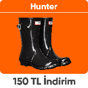 Hunter ürünlerinde 4.000 TL'ye 150 TL kupon indirimi