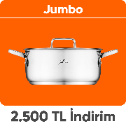 Jumbo ürünlerinde 2500 TL'ye Varan İndirimler