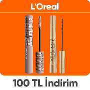  L'Oreal  100 TL İndirim