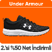 Under armour ürünlerinde 2. ürüne %50 net indirim