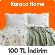 Karaca Home Tüm İndirimlere Ek 1200 TL'ye 100 TL İndirim