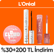 L'Oréal Paris %30 + 200 TL İndirim