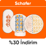 Schafer ürünlerinde %5 net İndirim