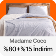 Madame Coco ürünlerinde Sepette %80+%15 İndirim
