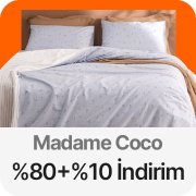 Madame Coco ürünlerinde Sepette %80+%15 İndirim