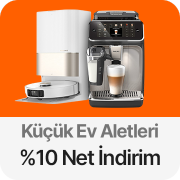 Küçük Ev Aletlerinde Sepette %10 Net İndirim