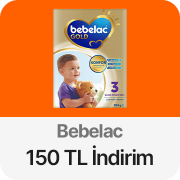 Bebelac 1500TL'ye 150 TL İndirim