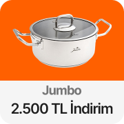 Jumbo ürünlerinde 2500 TL'ye Varan İndirimler