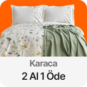 Karaca ürünlerinde 2 Al 1 Öde
